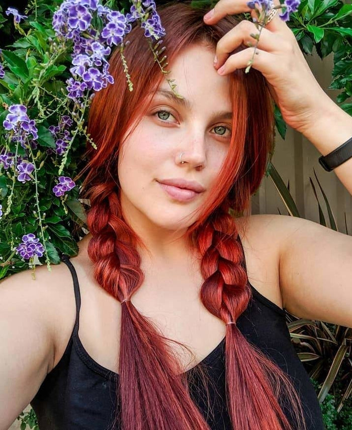 clip-in extensions #130 copper