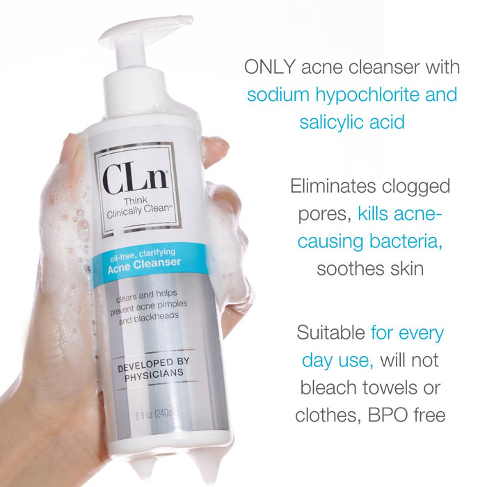 CLn Acne Cleanser 8oz 3-Pack