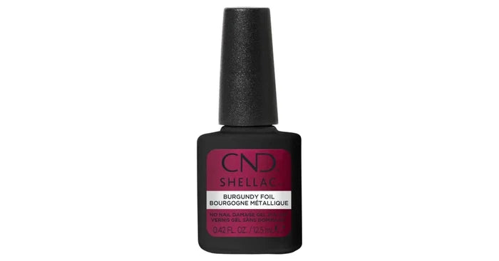 CND Shellac - Burgundy Foil (0.42oz) - NEW