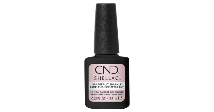 CND Shellac - Grapefruit Sparkle (0.42oz) - NEW