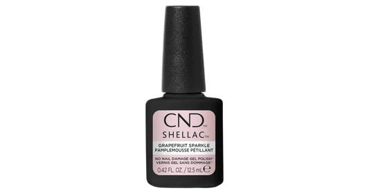 CND Shellac - Grapefruit Sparkle (0.42oz) - NEW