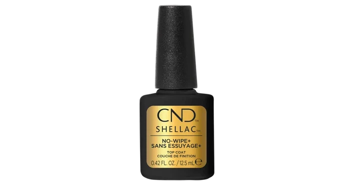 CND Shellac - No Wipe Top Coat (0.42oz) - NEW