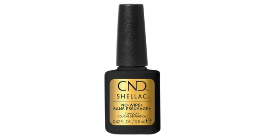 CND Shellac - No Wipe Top Coat (0.42oz) - NEW