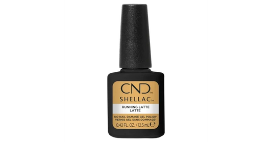 CND Shellac - Running Latte (0.42oz) - NEW