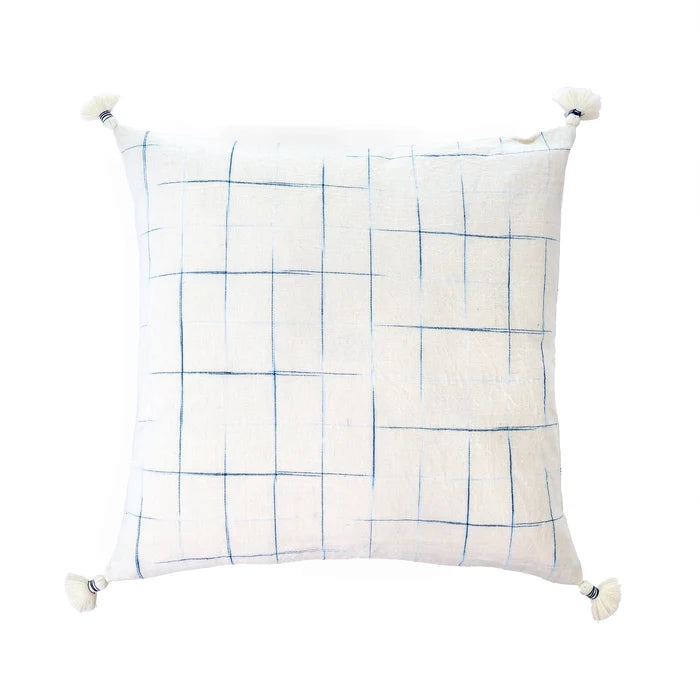 Coastal Linen & Cotton Pillow