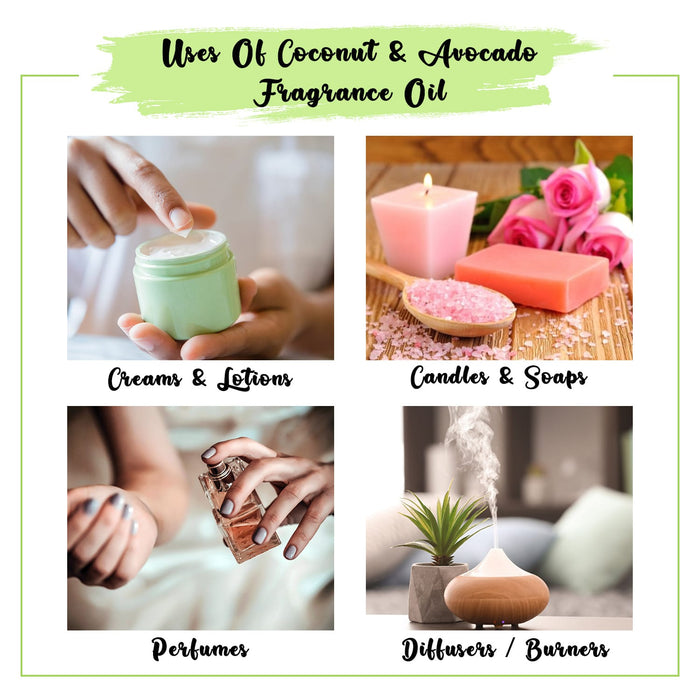 Coconut & Avocado Fragrance Oil Uses