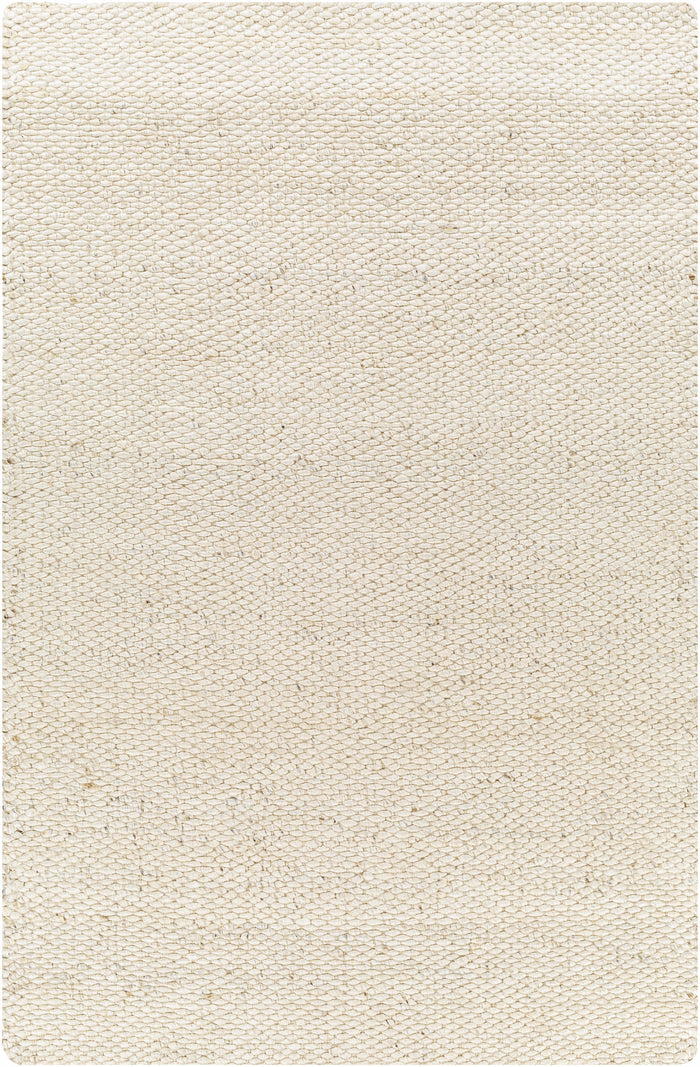 Coil Bleached Jute Rug