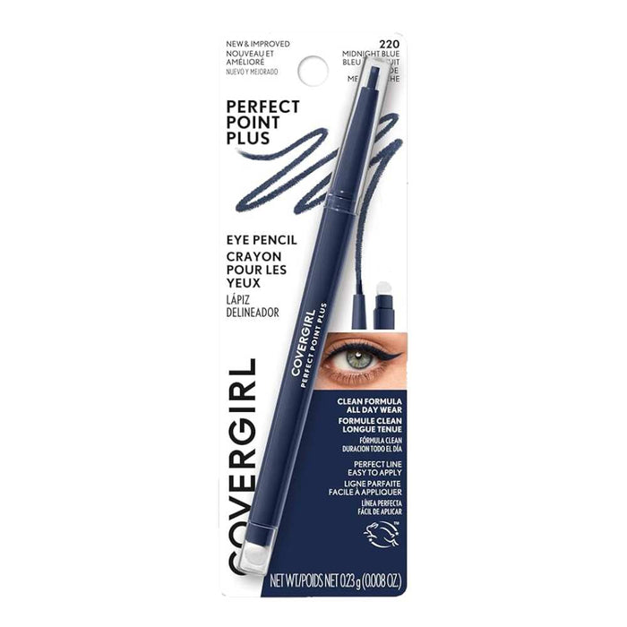 Covergirl - Perfect Point Plus Self Sharpening Eye Pencil, Midnight Blue [220] - 0.08 Oz - 72 Pack