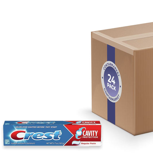 Crest Cavity Protection Regular Toothpaste - 5.7 oz - 24 Pack