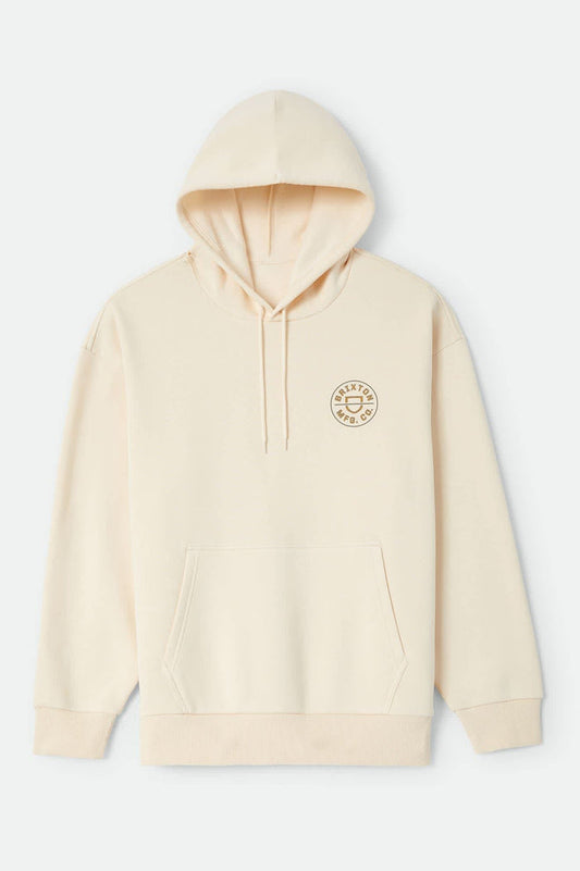 Men's Crest II Hood in the color Whitecap - Front Product View