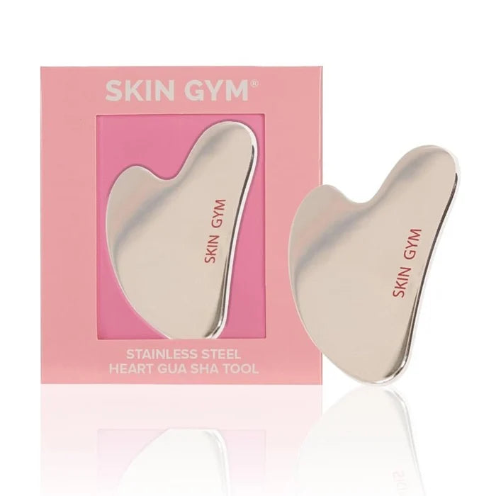 Cryo Stainless Steel Sculpty Heart Gua Sha