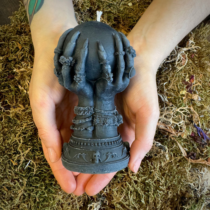 Crystal Ball Shaped Witches Spell Candle