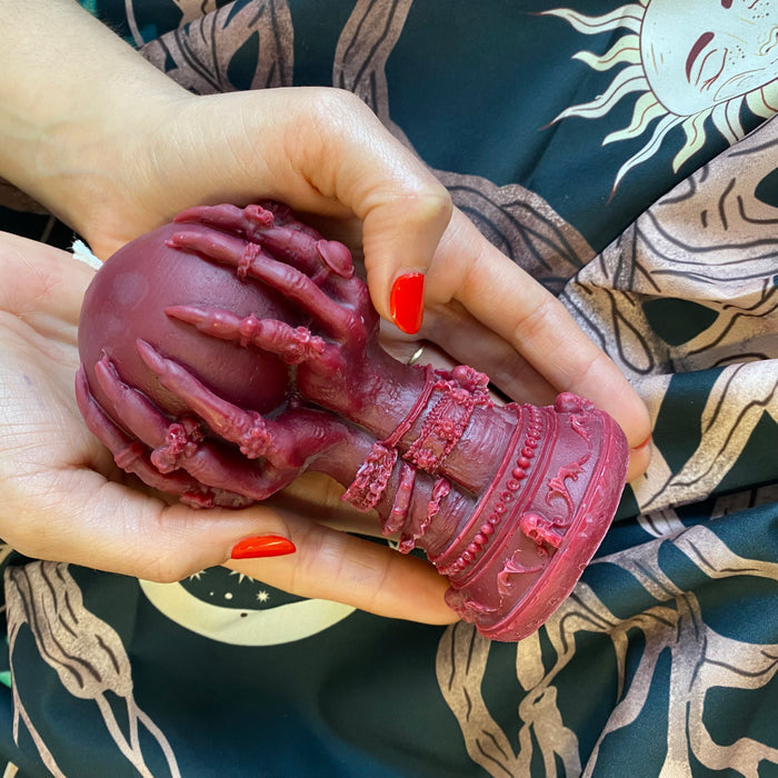 Crystal Ball Shaped Witches Spell Candle