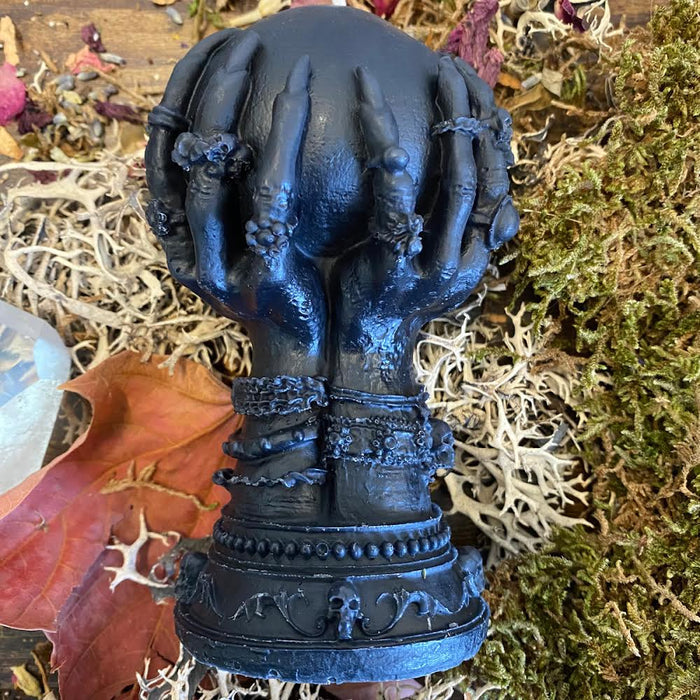 Crystal Ball Shaped Witches Spell Candle