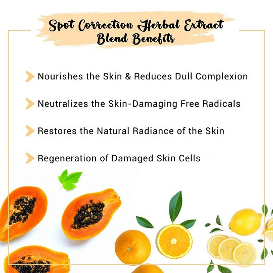 Spot Correction Herbal Extract Blend Benefits