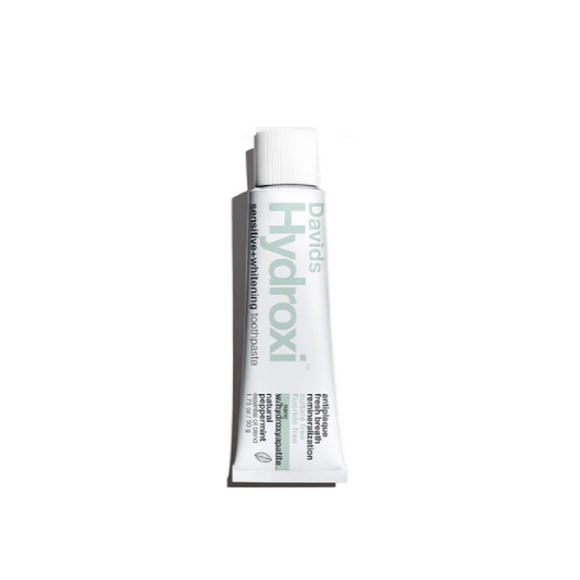 Davids Hydroxi Sensitive Whitening Peppermint Fluoride Free Toothpaste 50g