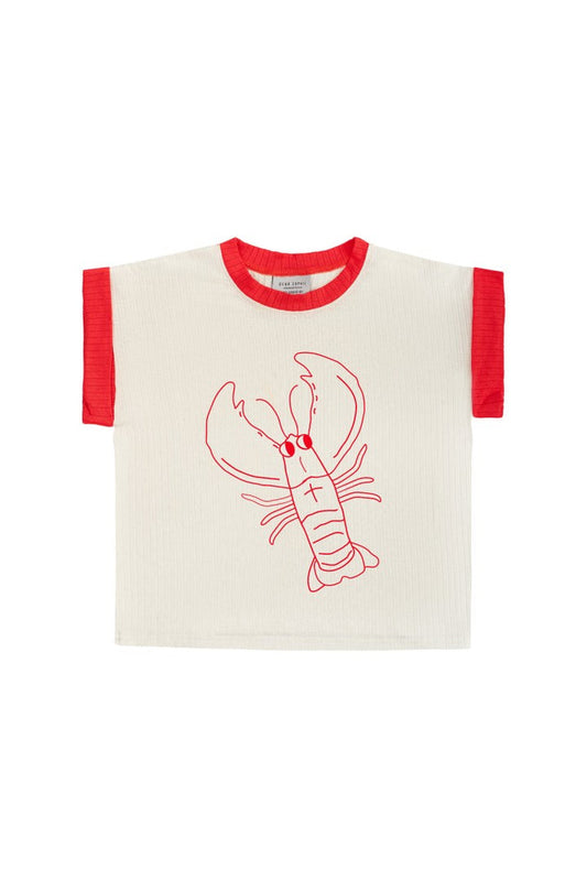 Dear Sophie Ribbed Lobster T-shirt