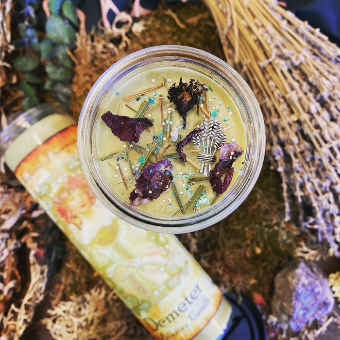 Demeter Ritual Spell Candle