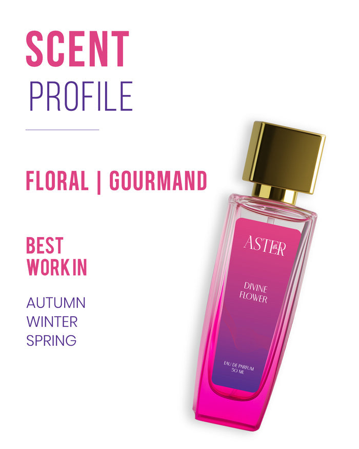 Divine Flower EDP for Woman 50ml perfume bottle