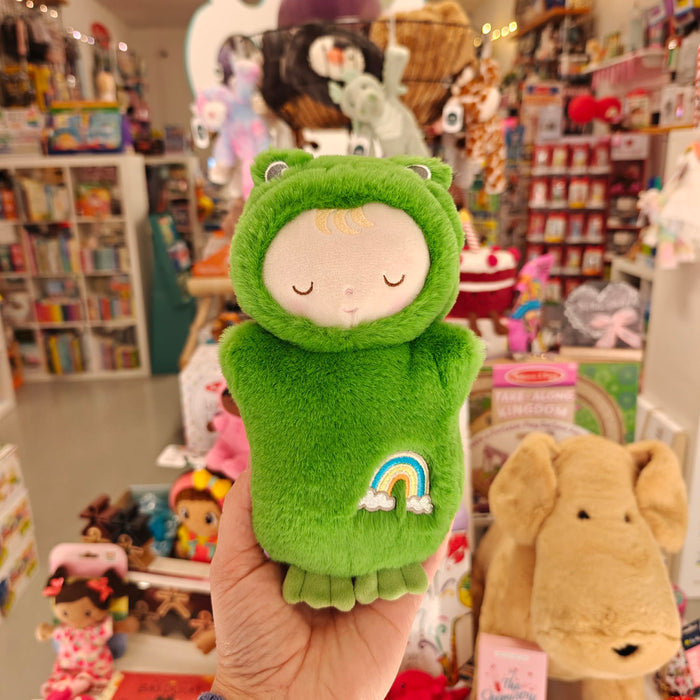 Douglas Toys Baby Frog Mini Hug Plush Doll