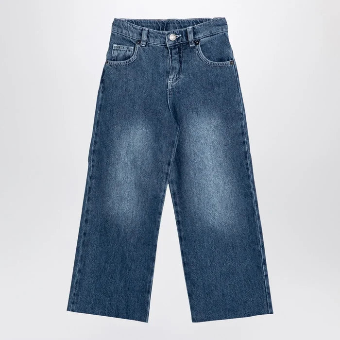 Douuod - Blue washed denim jeans Brand Pants 8