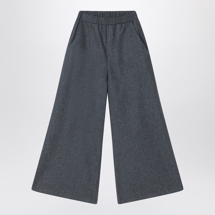 Pants 4 Douuod - Gray wool-blend trousers Brand