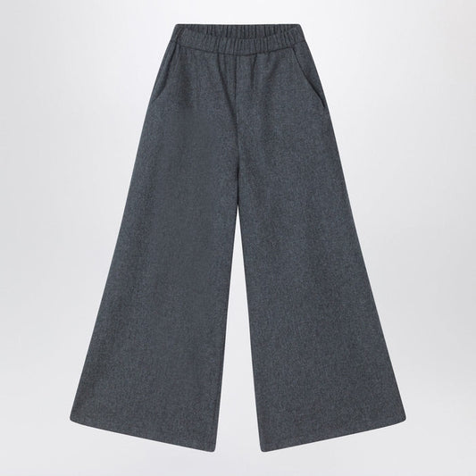 Pants 4 Douuod - Gray wool-blend trousers Brand