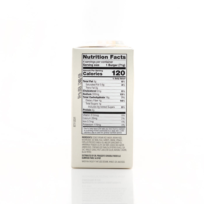 Dr. Praeger's Mushroom Risotto Veggie Burgers 283g