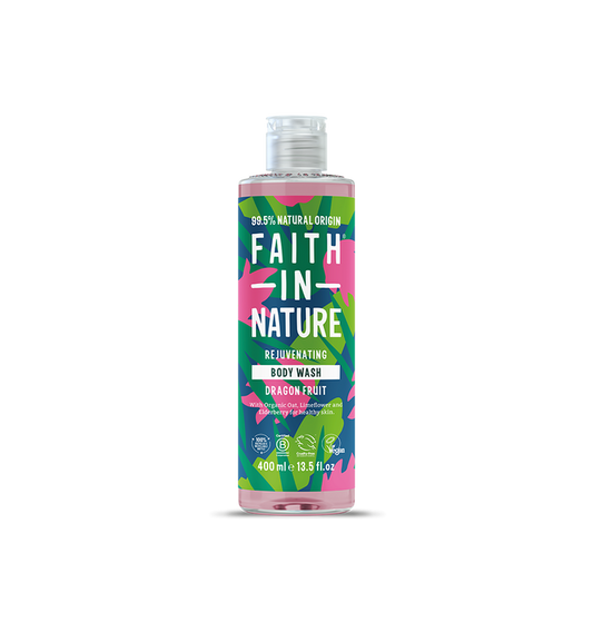 Faith In Nature Rejuvenating Dragon Fruit Natural Shower Gel in 400ml