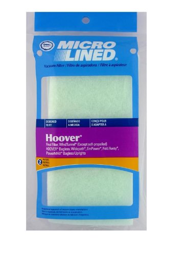 DVC for Hoover WindTunnel Final Filter 2 Pack Part 471119
