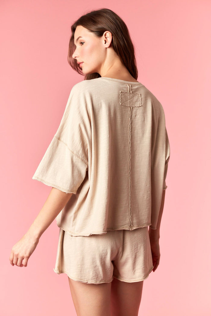 Easy Going Top - Beige