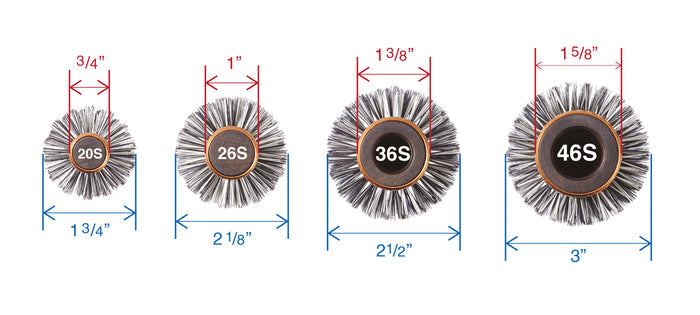 Barrel & Bristle Diameters