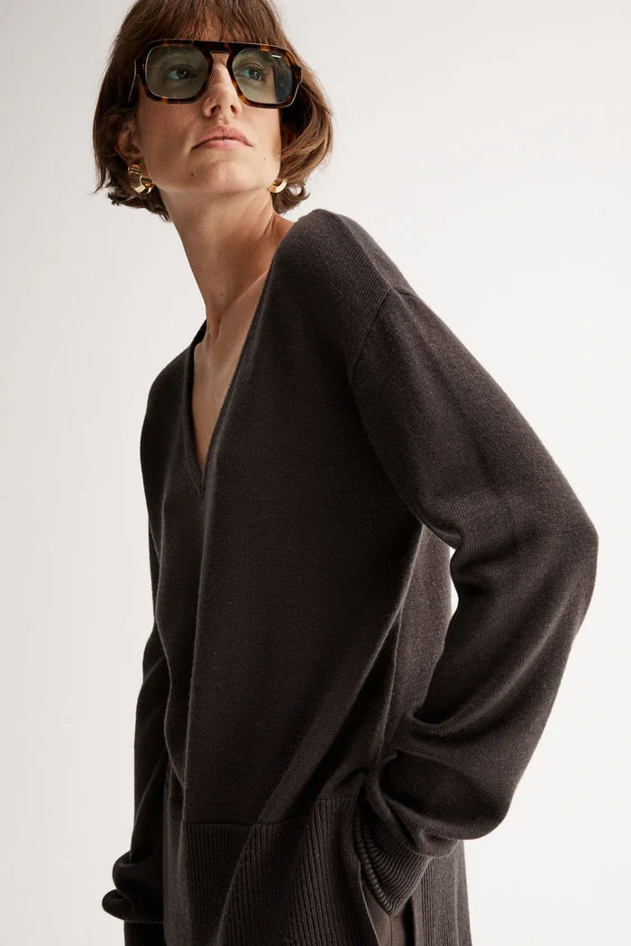 ELLIS KNIT | Chocolate - Darling & Domain
