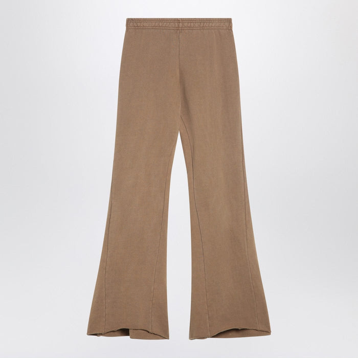 Pants XS Entire Studios - Cotton beige flared trousers Brand