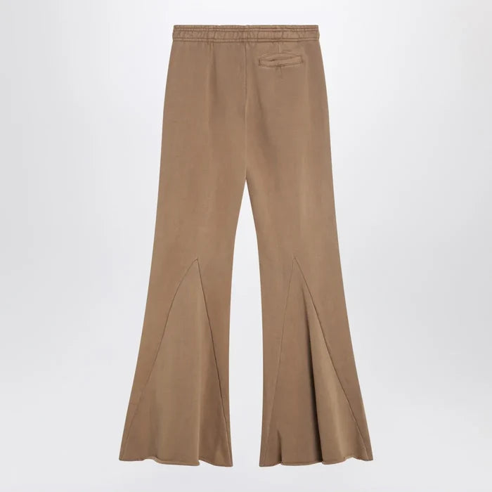 Entire Studios - Cotton beige flared trousers Brand Pants XS