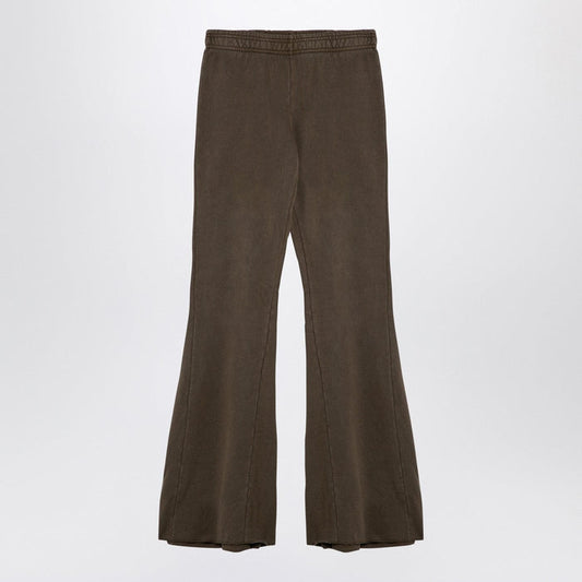 Pants XXS Entire Studios - Organic cotton military green flared trousers Brand