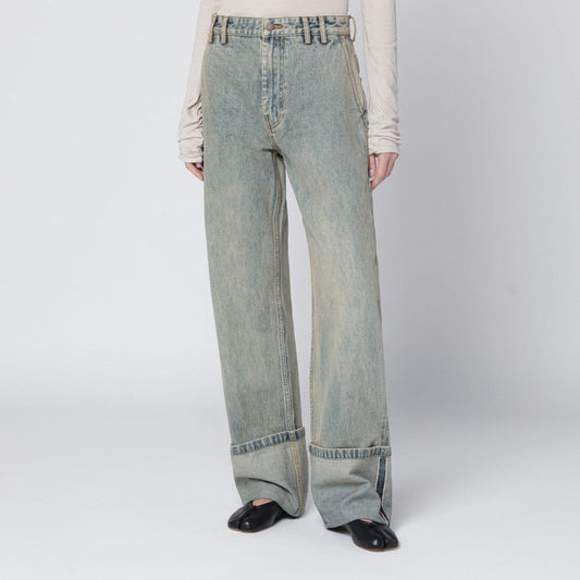 Pants S Entire Studios - Wide-leg jeans with washed effect Brand