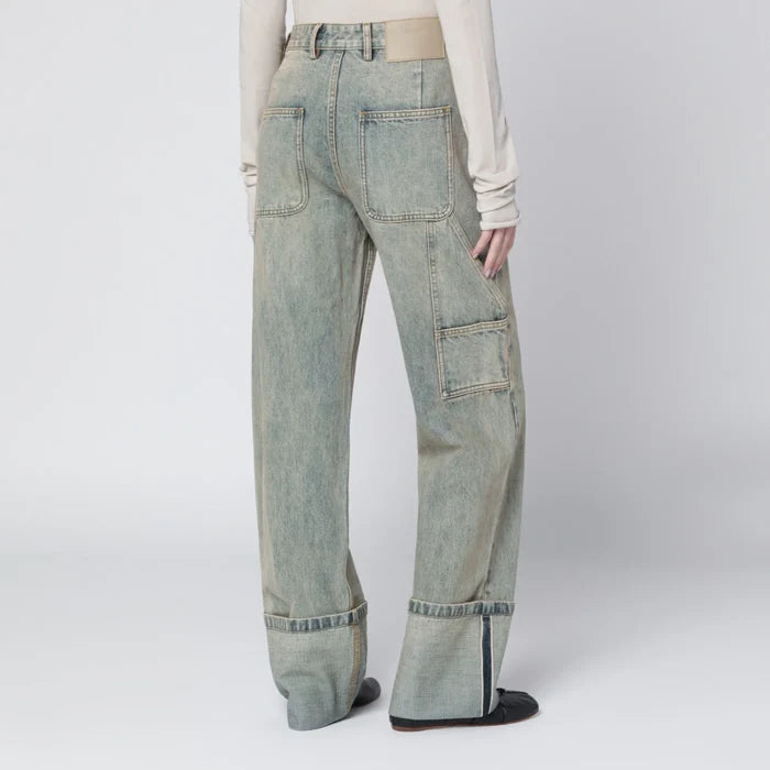 Entire Studios - Wide-leg jeans with washed effect