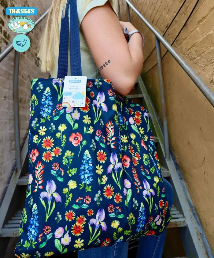 EXCLUSIVE Thirsties Just Bloom - Simple Tote
