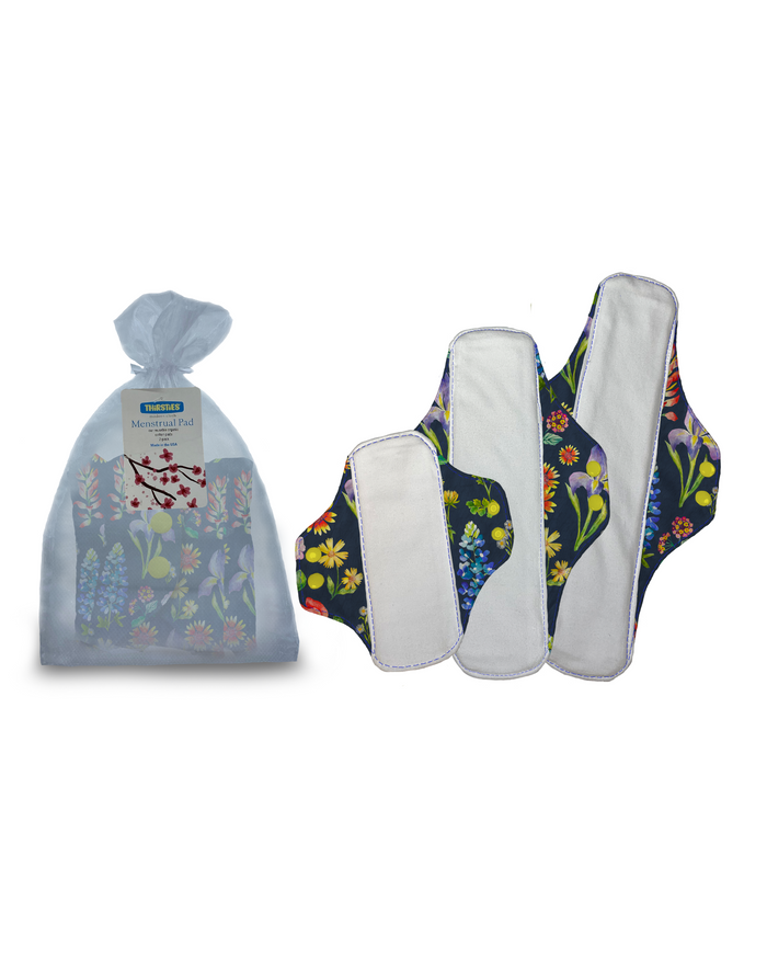 EXCLUSIVE Thirsties Just Bloom - Single Menstrual Pads