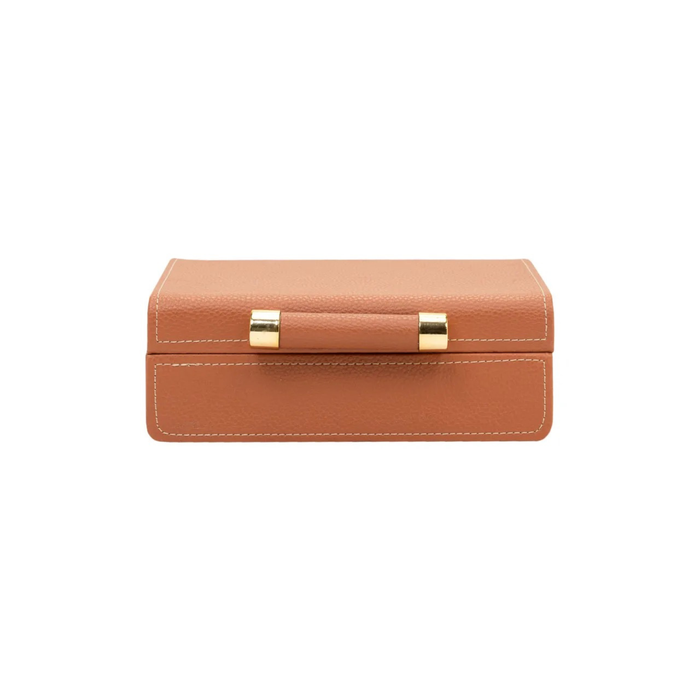 Faux Leather Storage Boxes