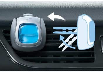 Febreze Car Air Freshener 5 Count Platinum, Original, Moonlight Breeze, Linen & Sky and Platinum Ice
