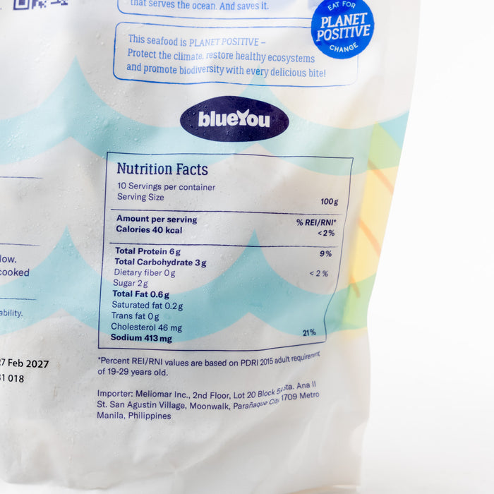 Frozen Blueyou Lyrate Hard Clams 1kg