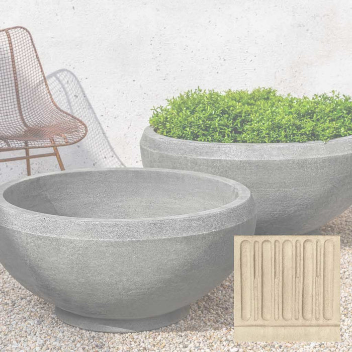 32" W x 15" H / French Limestone