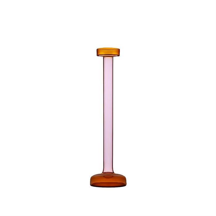 Glass Candle Holders (Set of 3)