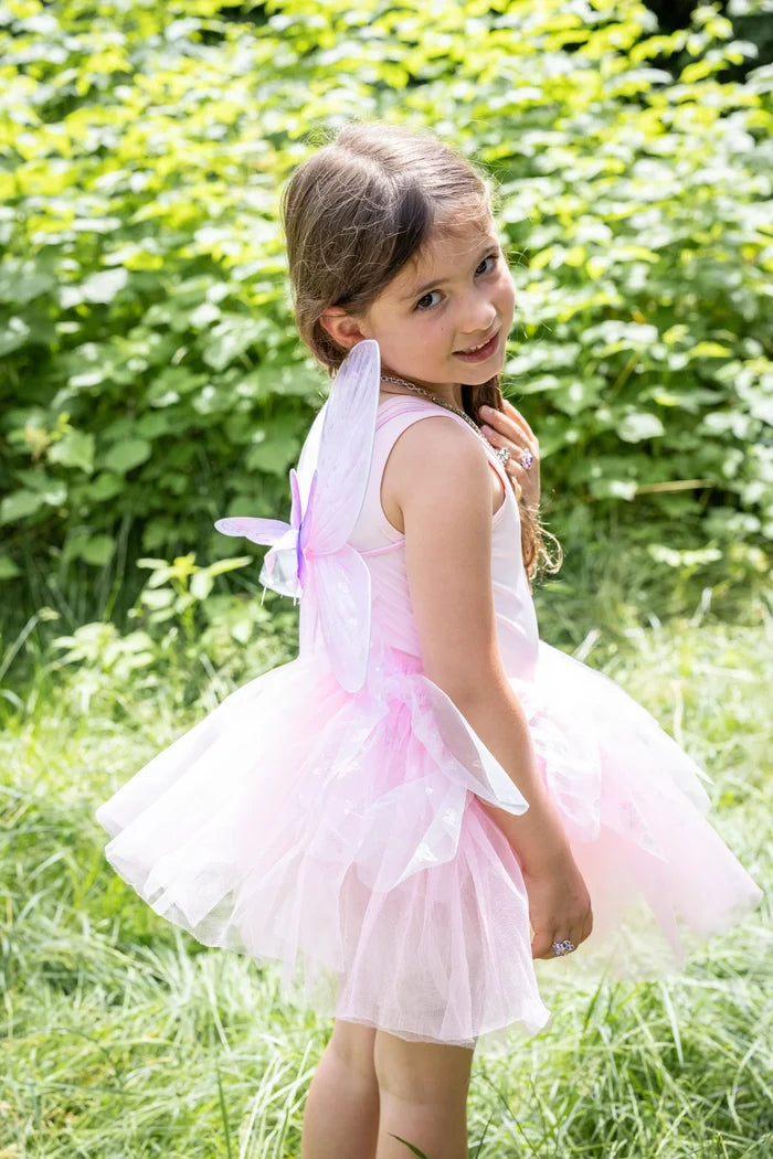 Great Pretenders Flutter Butterfly Skirt Wings Pink 4-6