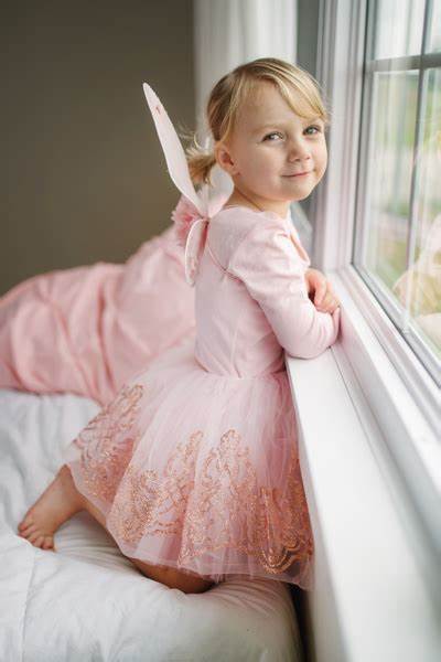 Great Pretenders Rose Gold Wings & Tutu 4-6
