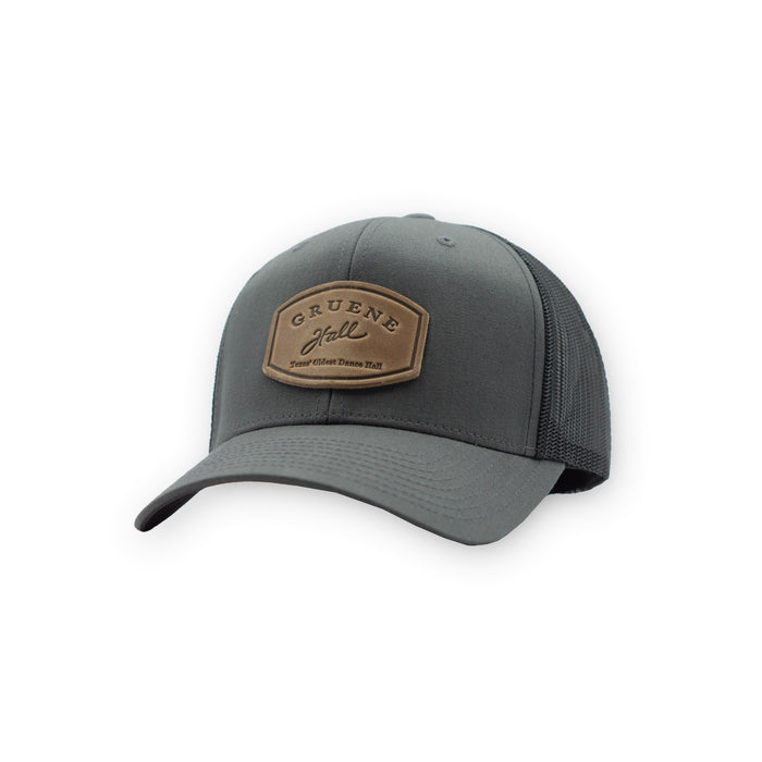Gruene Hall Leather Patch Cap