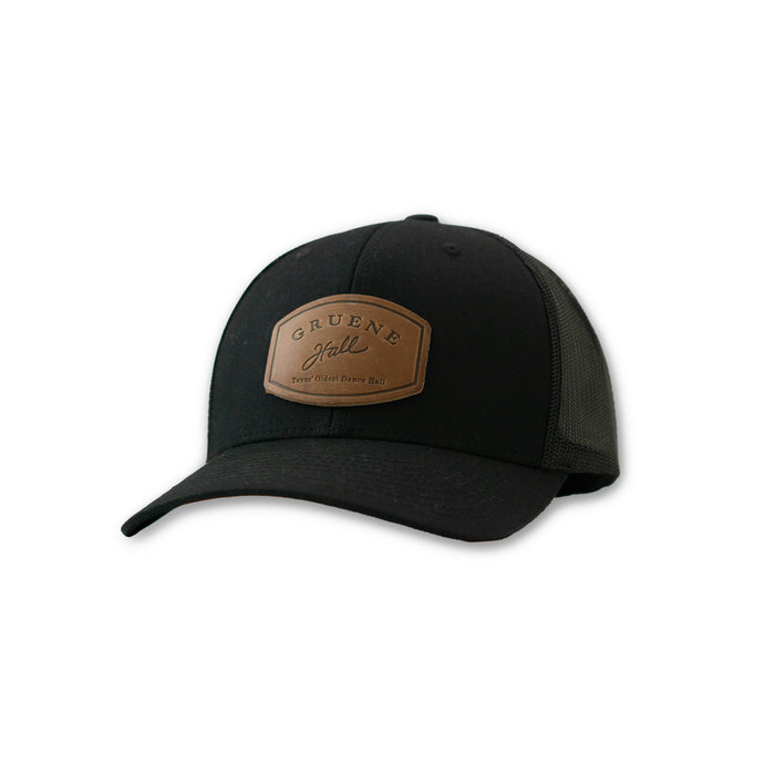 Gruene Hall Leather Patch Cap