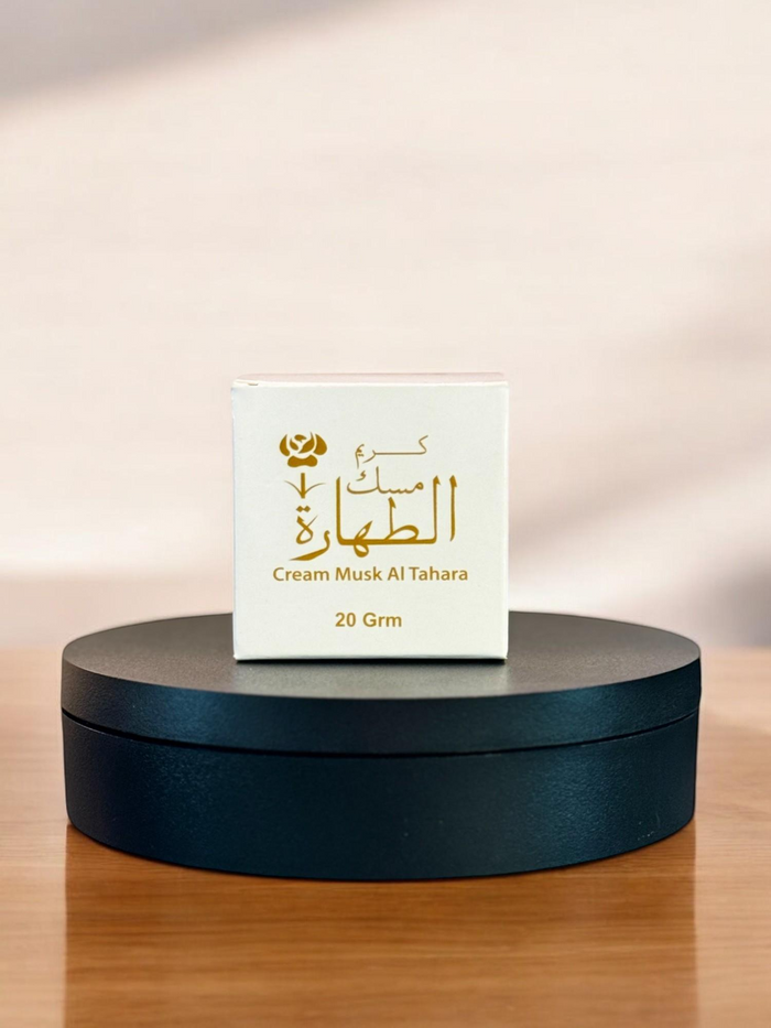 Hamil Al Musk | Cream Musk Al Tahara | 20 grams | Oud and Musk Fragrance | Body Lotion